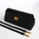 Bag Women's Messenger on the Textura valve, average size, color black