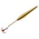 Brountry Vertical Winter Lucky John Double Blade with a chain and a tee, 4.5 cm, sg blister