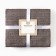 Valencia plaid 140x200cm, Cleopatra, Bel/Cor, HL 50%, PE 30%, pan 20%