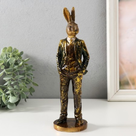 Polystone souvenir "Hare in the costume" 8x7.5x26 cm