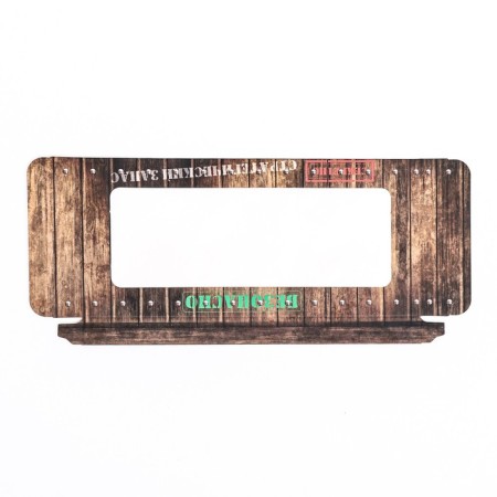 Gift box for tiles of chocolate, with a strategic stock window, 17 x 8 x 1.4 cm-4