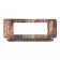 Gift box for tiles of chocolate, with a strategic stock window, 17 x 8 x 1.4 cm