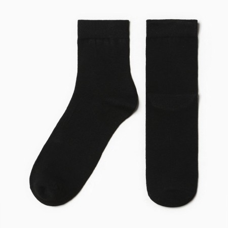 Socks men's david, black color, size 25