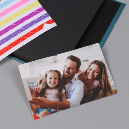 Photo album 25 sheets (stickers+rings) "cheerful dog" 19x27x3 cm-6