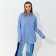 Women's blouse Minaku: Casual Collection, Blue Color, Size 48