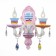 Sconces st. SL673.781.02. Ornato. 2x40 watts, E14, 35x32 cm, colorful color