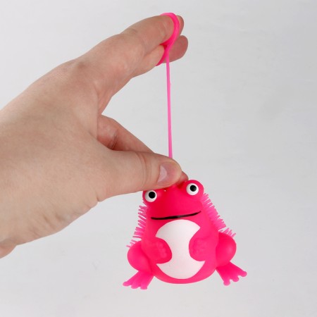 Bloody rubber hornet light “frog”, mix color, in showbox-5