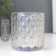 Glass of glass cup per 1 candle "Rombica" pearl 7.5x7x7 cm