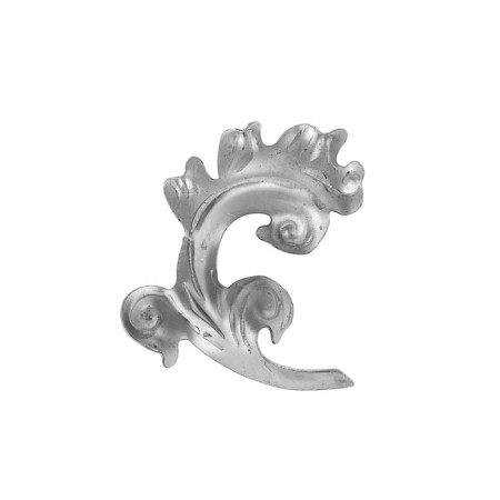 Forged sheet (right), 105 × 86 × 1.5 mm