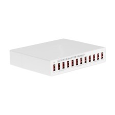 Charger station WLX-X6, 12 USB, 150 W, white