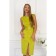 Women's dress, size 46, color lime 5510