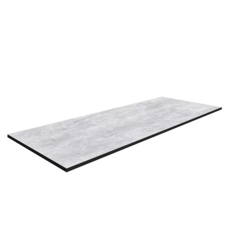 Countertop, 2400x600x18 mm series SLIM, light volcanic concrete 9633-1
