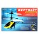 Walking helicopter, light, USB, yellow color