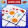 Board game for the logic "Four in a row", 1 player, 5+