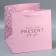 Square gift package, packaging, “Gift for you”, 30 x 30 x 30 cm
