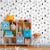 Wallpaper Paper duplex "Dogs" C6-D693-06, 0.53x10.05m