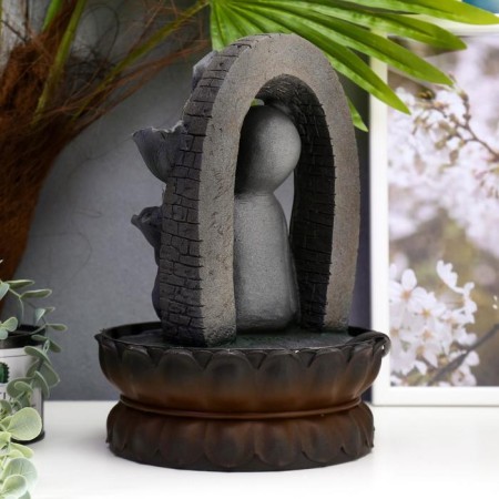 Fountain "Little Buddha" h = 30 cm 30x20 cm-3