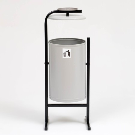 Urna Street "Cosmos" 21 l, 32 x 82.5 x 28.5 cm, gray, tank 0.6 mm