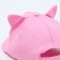 Baby cap for a girl "Kitik", with ears, color pink rr 52-54 5-7 years