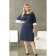 Women's dress, size 52, blue color
