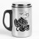 Thermal circle, 250 ml, steel "bold", retains heat 2 hours, 13. 5 x 7.5 cm