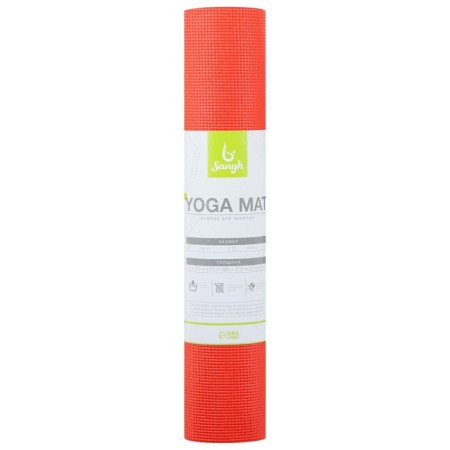 Sangh yoga rug, 173x61x0.6 cm, red color-14