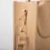 Bag Female Tout with zipper, beige color