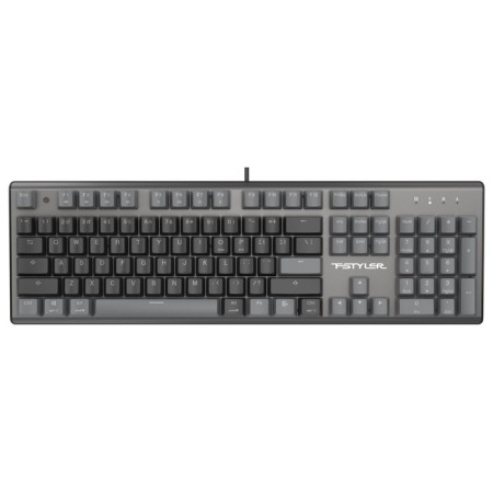 Keyboard A4Tech FSTYLER FS100 Neon Mechanical Black USB For Gamer LED (FS100)-1