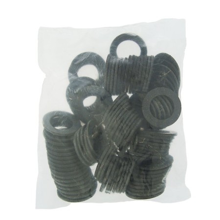 Rubber gasket Masterprof Isa. 131109, for water 1 ", set of 100 pcs.-1