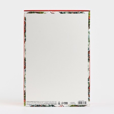 Folding box "Bullfinchi", 30 x 20 x 9 cm, new year-5