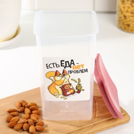 Bank for bulk products "There is food, no problem!" 1.9 l-2