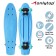 Penniboard Onlytop, 56x15 cm, PVC 50 mm wheels, plastic frame, blue color