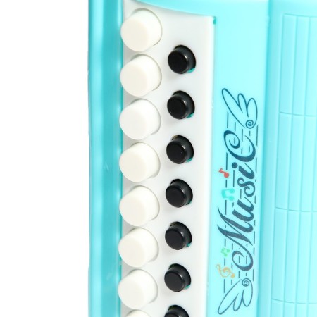 Musical toy A accordion "Musical Explosion", 13 keys, works on batteries, MIX color-4