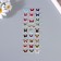 Plastic sticker "Butterflies/Bukashka" mix 17x7 cm