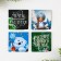 New Year. Magnetic bookmarks “Fairytale New Year!”, On a postcard, 4 pcs