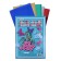 Cardboard Metalized Davente, A4, 5 sheets x 5 colors, 250 g/m2, in a plastic bag with a Euro suspension