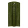 Key of zipper, length 15 cm, green color