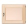 Window, 40 × 50cm, single -chamber double -glazed window, bronze, linden