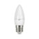 LED LED Black 9.5W candle 4100K neutr. Bel. E27 950LM GAUSS 103102210