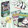 Gift set of books 4 in 1 "Anime-Box": engravings + stickers + keychain + icon
