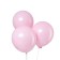 Latex ball 12 ", pastel, set 100 pcs., Light pink color