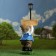 Garden Lanter "Gnome" Hello "with a flashlight" 57cm