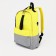 Youth backpack from lightning textiles, Fulldorn, 3 pockets, yellow-gray color