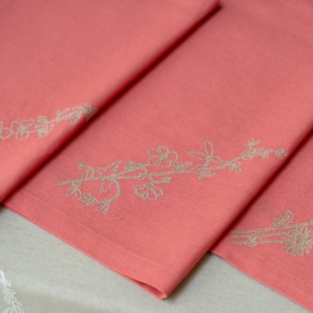 Set of napkins "Sound", size 38x38 cm, 3 pcs-1