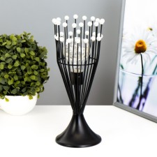 Night Cup LED from AAA batteries Black 10x10x26.5 cm Risalux