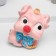 Piggy bank "Piglet with a bow" 18x20x15cm