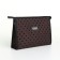 Lightning cosmetic bag, brown color