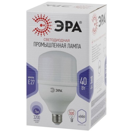 LED LED ERA Power Power, 40 W, E27, 3200 lm, 6500k, Cold white glow-2