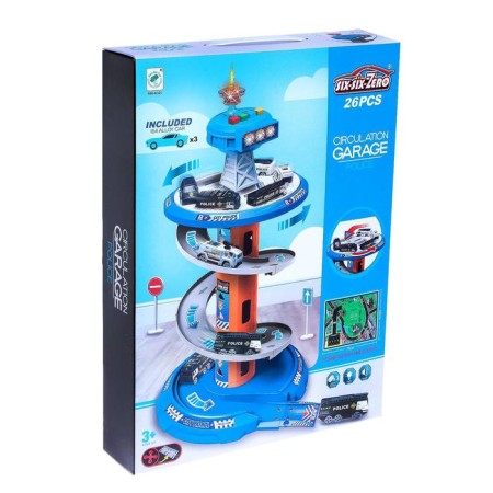 Parking "Racing in a circle", 3 cars in the kit, light and sound-6
