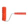 Decorative tundra roller, rubber, "kracla", handle d = 6 mm, 180 mm